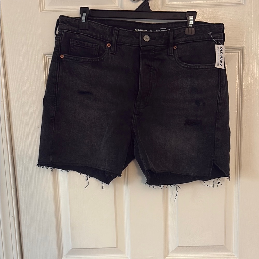 Old Navy Black Jean Shorts for Women